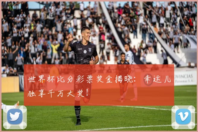 世界杯比分彩票奖金揭晓:幸运儿独享千万大奖!