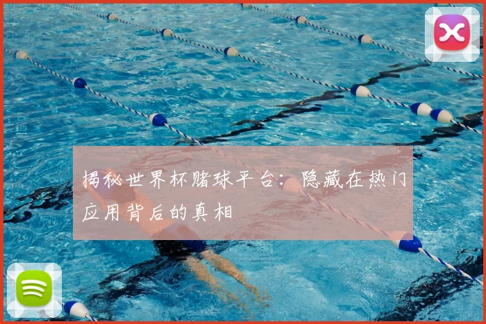 揭秘世界杯赌球平台:隐藏在热门应用背后的真相