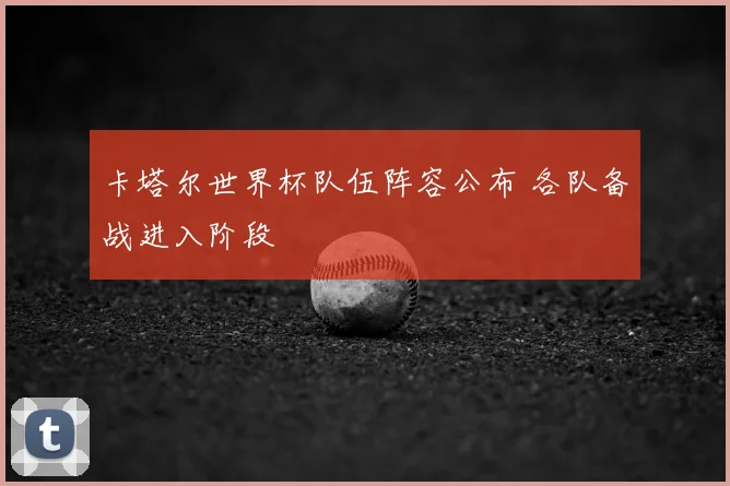 卡塔尔世界杯队伍阵容公布 各队备战进入阶段